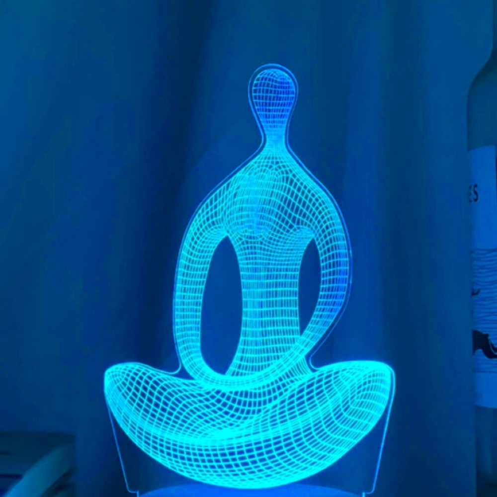 Colorful Touch Remote Control LED Visual Light - Picture 3 of 6